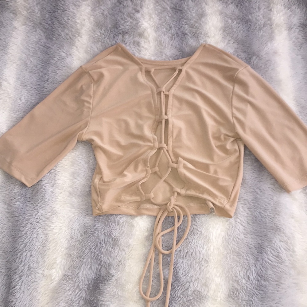 Cropped going out shirt